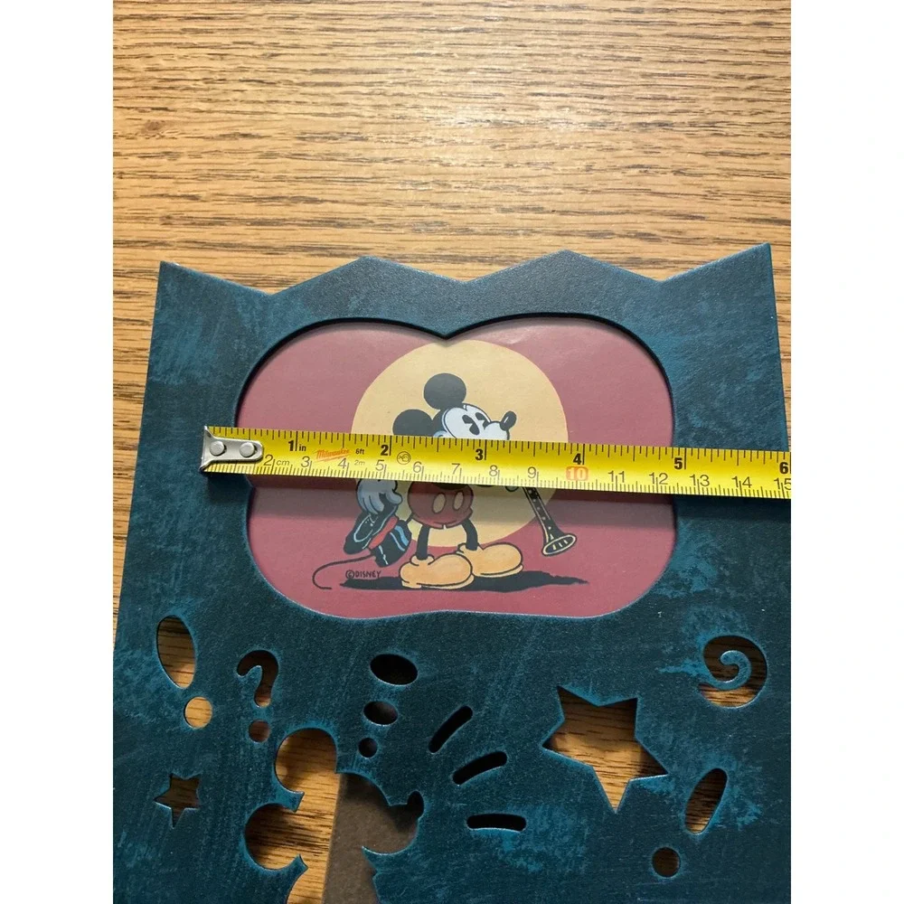 Mickey & Co Charpente Disney Mickey Mouse Cutout Picture Frame Vintage Style